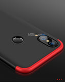 For HUAWEI NOVA 3 3 in 1 360 Degree Non-slip Shockproof Full Protective Case blue