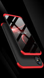 For HUAWEI NOVA 3 3 in 1 360 Degree Non-slip Shockproof Full Protective Case blue