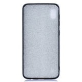 For Samsung A10 Cartoon Lovely Coloured Painted Soft TPU Back Cover Non-slip Shockproof Full Protective Case with Lanyard Light blue