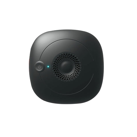 Ultrasonic Pest Repeller Dust Mite Controller Killer for Home Room Bed black