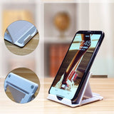 Universal Cell Phone Stand Holder for iPhone XS Max 8 Samsung S8 Xiaomi iPad Tablet Mount  blue