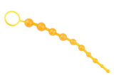 Jelly Anal Beads Orgasm Vagina Plug Play Pull Ring Ball Anal Stimulator Butt Beads sky blue