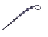 Jelly Anal Beads Orgasm Vagina Plug Play Pull Ring Ball Anal Stimulator Butt Beads black