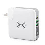 QI Wireless Wall Charger Power Bank with Digital Screen U.S. regulations