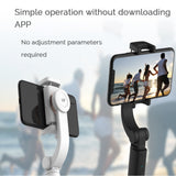 Smart Single Axis Stabilizer Stand Shockproof Head Selfie Camera Tripod Phone Stand black