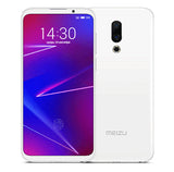 Meizu 16 Smartphone - 6GB RAM, 64GB ROM, Octa Core, 6 Inch, 3100mAh, Fingerprint ID - White, EU PLUG