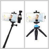 For Dji Osmo Pocket Camera Mobile Phone Holder Mount Set Fixed Stand Aluminum alloy Bracket  black