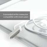 USB Charger Cable for iPhone 4 4s iPod Nano iPad 2 3 30-Pin Data USB Charging Cable