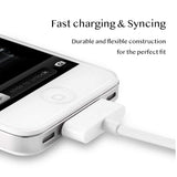 USB Charger Cable for iPhone 4 4s iPod Nano iPad 2 3 30-Pin Data USB Charging Cable