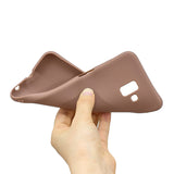 For Samsung J6 PLUS Lovely Candy Color Matte TPU Anti-scratch Non-slip Protective Cover Back Case 9