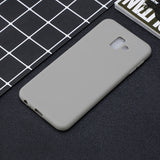 For Samsung J6 PLUS Lovely Candy Color Matte TPU Anti-scratch Non-slip Protective Cover Back Case 12