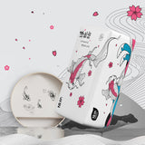 Multi-Fold Embossing Toilet Paper 100 Sheets Tissue for Bathroom Home Resturant 1 bag