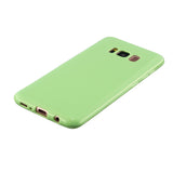 For Samsung S8/S8 Plus Smartphone Case Soft Hands Feel Precise Cutouts Anti-scrathc Mobile Phone TPU Shell Bright black