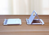 Universal Cell Phone Stand Holder for iPhone XS Max 8 Samsung S8 Xiaomi iPad Tablet Mount  white