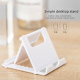 Universal Cell Phone Stand Holder for iPhone XS Max 8 Samsung S8 Xiaomi iPad Tablet Mount  white