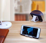 Universal Cell Phone Stand Holder for iPhone XS Max 8 Samsung S8 Xiaomi iPad Tablet Mount  white