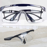 Safety Goggles Protective Transparent Protection Anti Dust Saliva Goggles Outdoor Safety Equipment black_4PCs