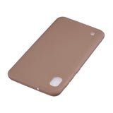 For Samsung A01/ A11/A21/A41/A51/A71/A81/A91 Mobile Phone Case Lovely Candy Color Matte TPU Anti-scratch Non-slip Protective Cover Back Case 9 brown