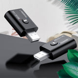 USB Bluetooth 5.0 Two in One Receiver Transmitter Audio Adapter black