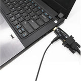 HDMI to VGA Video Converter HD Mini VGA Switcher black