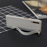 For Samsung A7 2018 Simple Solid Color Chic Wrist Rope Bracket Matte TPU Anti-scratch Non-slip Protective Cover Back Case 12 gray