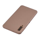 For Samsung A7 2018 Lovely Candy Color Matte TPU Anti-scratch Non-slip Protective Cover Back Case 9