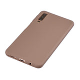 For Samsung A7 2018 Lovely Candy Color Matte TPU Anti-scratch Non-slip Protective Cover Back Case 9