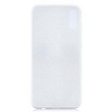 For Samsung A10 Cartoon Lovely Coloured Painted Soft TPU Back Cover Non-slip Shockproof Full Protective Case with Lanyard white