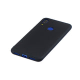 For Redmi 7 Lovely Candy Color Matte TPU Anti-scratch Non-slip Protective Cover Back Case black