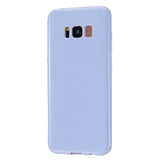 For Samsung S8/S8 Plus Smartphone Case Soft Hands Feel Precise Cutouts Anti-scrathc Mobile Phone TPU Shell Bright black