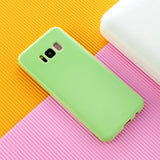 For Samsung S8/S8 Plus Smartphone Case Soft Hands Feel Precise Cutouts Anti-scrathc Mobile Phone TPU Shell Bright black