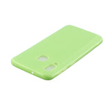 For Samsung A20E/A40/A70 Cellphone Cover Soft TPU Phone Case Simple Profile Scratch Resistant Full Body Protection Shell Taro purple