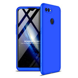 For OPPO A12 Mobile Phone Cover 360 Degree Full Protection Phone Case blue