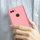 For OPPO A12 Mobile Phone Cover 360 Degree Full Protection Phone Case Rose gold