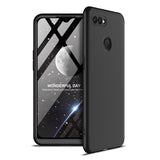 For OPPO A12 Mobile Phone Cover 360 Degree Full Protection Phone Case black
