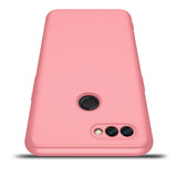 For OPPO A12 Mobile Phone Cover 360 Degree Full Protection Phone Case Rose gold