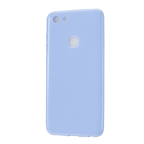 For VIVO Y83/Y85 Cellphone Cover Phone Screen Protector Soft TPU Phone Case Full Body Protection Shell Taro purple