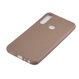 For Samsung A01/ A11/A21/A41/A51/A71/A81/A91 Mobile Phone Case Lovely Candy Color Matte TPU Anti-scratch Non-slip Protective Cover Back Case 9 brown