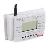 LCD 10/ 20/30 / 40A 12V / 24V MPPT Solar Panel Regulator Charge Controller 3 Timer T20-20A