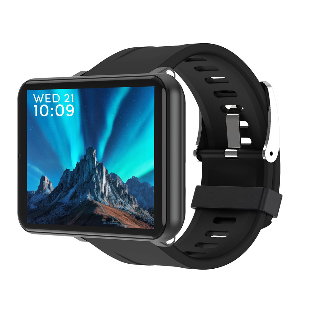 LEMFO LEMT 4G Smart Watch 2.8 Inch Big Screen 2700MAH 5 Million Pixels GPS Call Watch Black (1+16G)