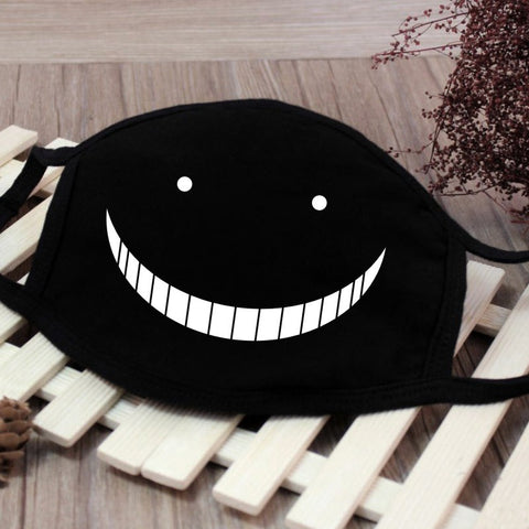 Men Women Riding Cotton Mask Breathable Dust-proof Facial Mouth Protection Fashion Black Mask KZ-3033