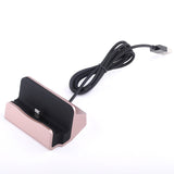 Desk Charger Charge and Sync Stand for IPhone 7 6s plus 6s 6 6plus 5s 5 Desktop Iphone Charger Silver
