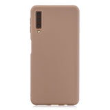 For Samsung A7 2018 Lovely Candy Color Matte TPU Anti-scratch Non-slip Protective Cover Back Case 10