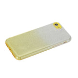 For iphone 6/6S/6 plus/6S plus/7/8/SE 2020 Phone Case Gradient Color Glitter Powder Phone Cover with Airbag Bracket yellow