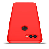 For OPPO A12 Mobile Phone Cover 360 Degree Full Protection Phone Case red