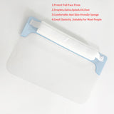 Double Anti-fog High Penetration PET Environmental Protection Double Protection Adult Mask Transparent