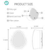 Reusable Three Layers Of Filter Dust-proof Anti-smog Universal Protective Mask Transparent