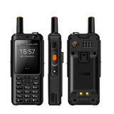 F40 Zello Walkie Talkie 4G Mobile Phone 4000mAh Waterproof Rugged 2.4'' Touch Screen Quad Core Android 4G Smartphone black