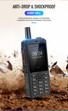 F40 Zello Walkie Talkie 4G Mobile Phone 4000mAh Waterproof Rugged 2.4'' Touch Screen Quad Core Android 4G Smartphone black