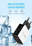 USB Fast Charging Quick Wall Charger Adapter Plug for Samsung Android iPhone LG white_US plug